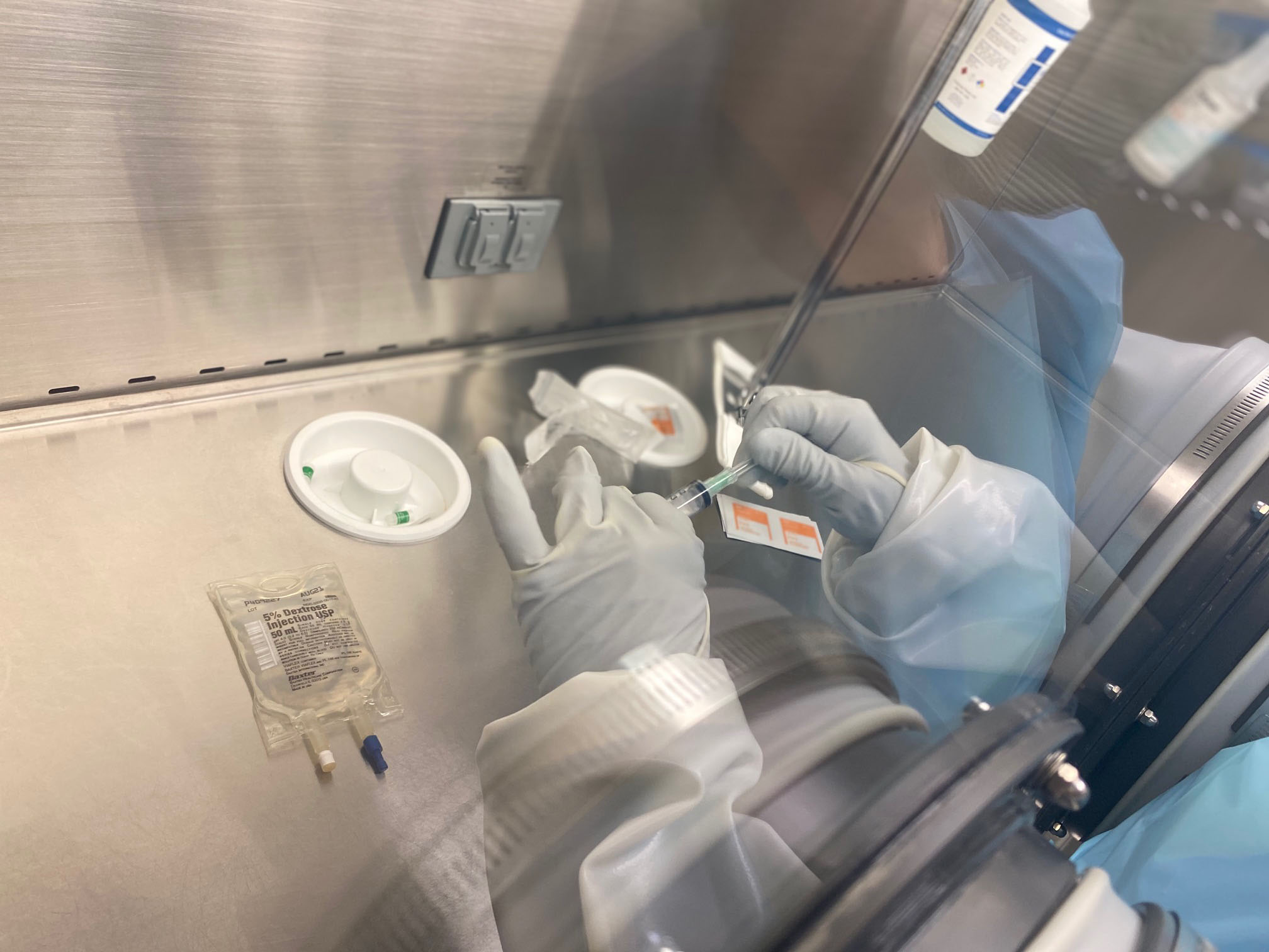 Sparrow Eaton Pharmacy - Mixing Vaccine Process6 Sparrow Eaton Pharmacy - Mixing Vaccine Process6
