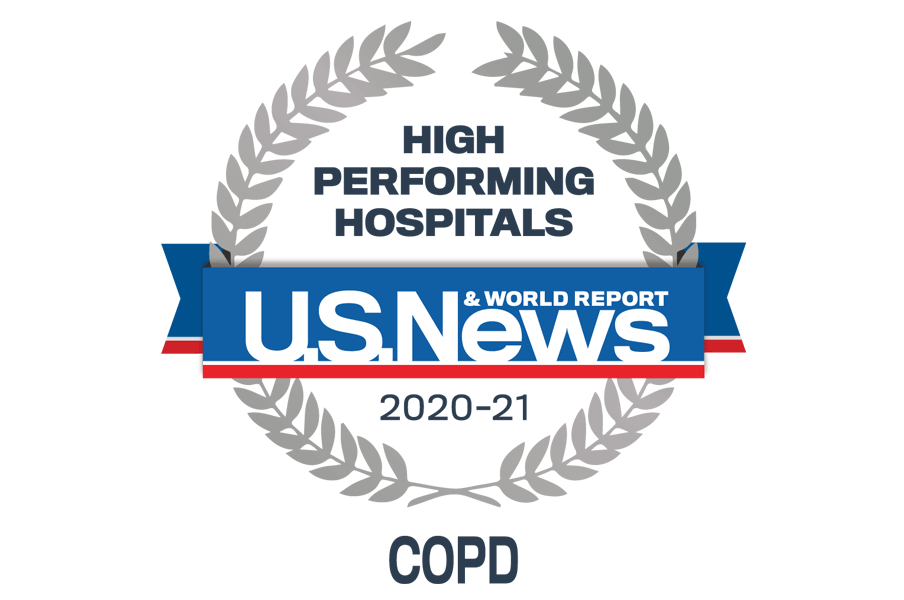 US News & World Report High Performing COPD 2020-21 US News & World Report High Performing COPD 2020-21