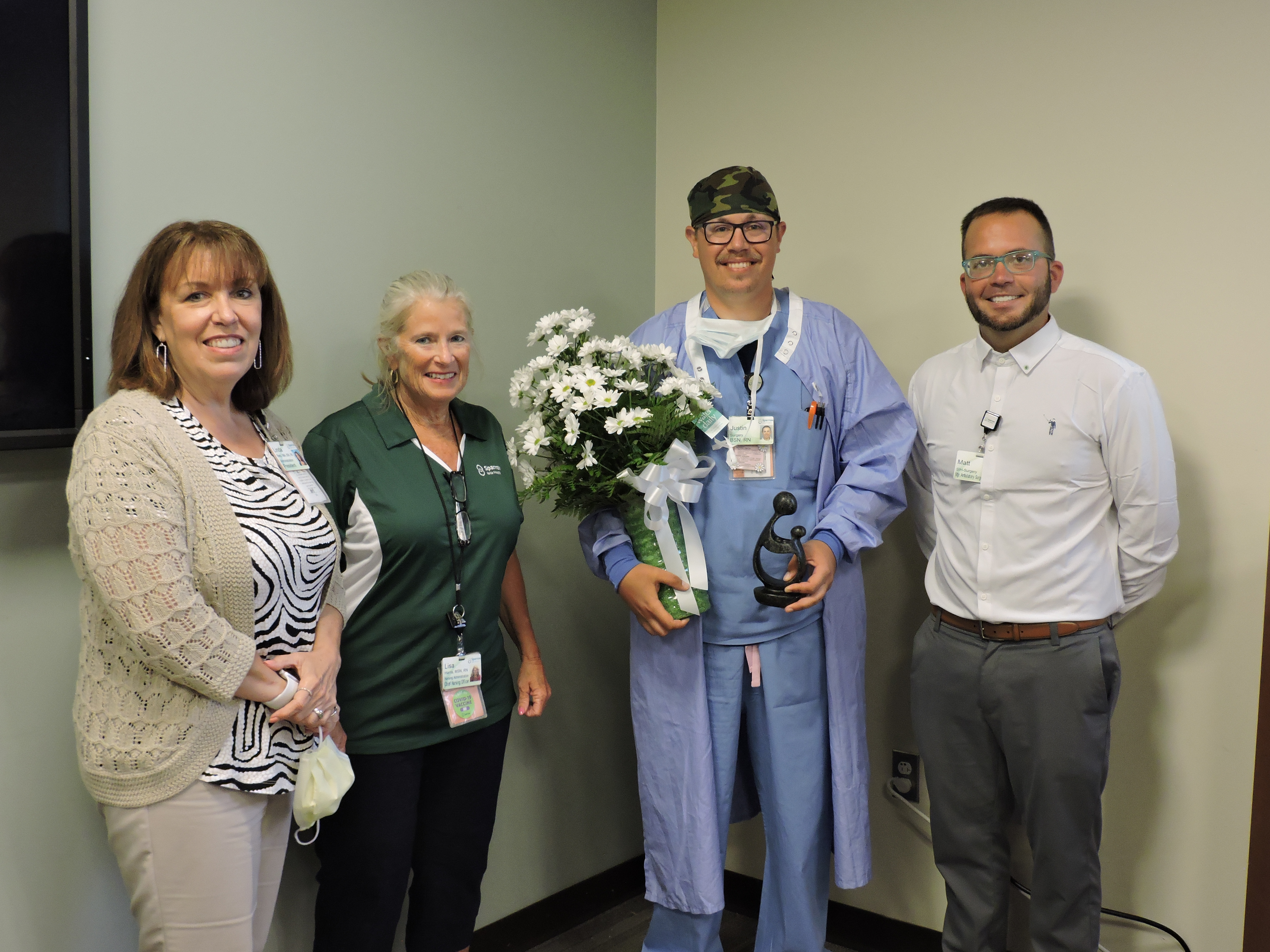 Sparrow Ionia Hospital DAISY Award group photo