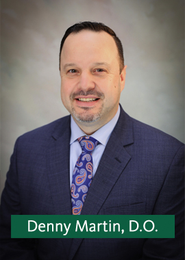 Denny Martin, D.O., Interim President - Press Release Denny Martin, D.O., Interim President