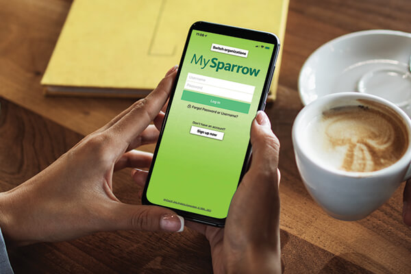 MySparrow Mobile Photo MySparrow Mobile Experience