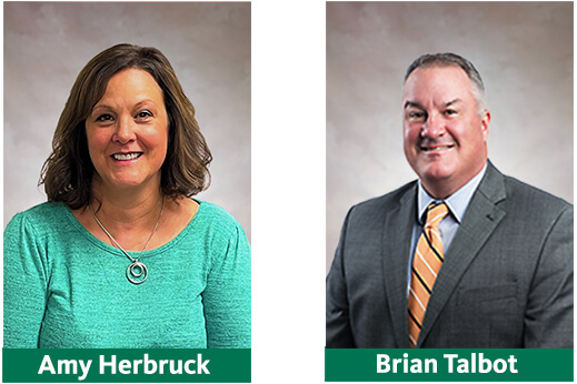 Ionia Board of Directors - Amy Herbruck and Brian Talbot - Photo Ionia Board of Directors - Amy Herbruck and Brian Talbot