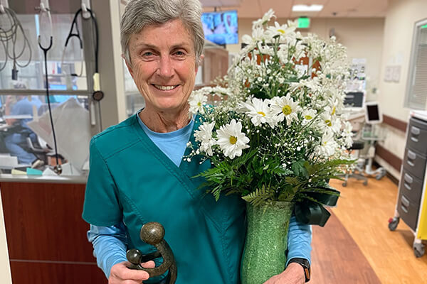 Ionia Hospital nurse Lois Wilber DAISY Award - 2023 Photo Ionia Hospital nurse Lois Wilber DAISY Award - 2023