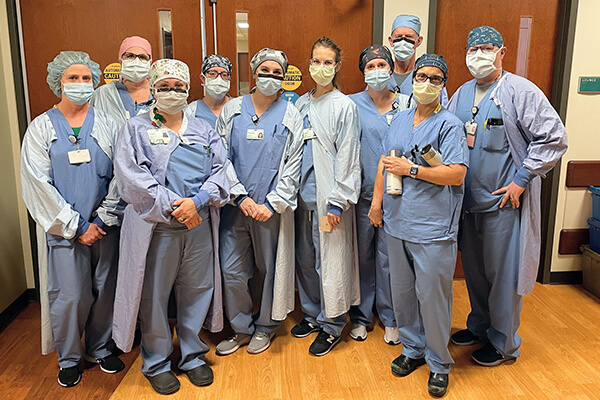 Ionia Surgical Caregivers with DAISY Team award - 2023 Photo Ionia Surgical Caregivers with DAISY Team award - 2023