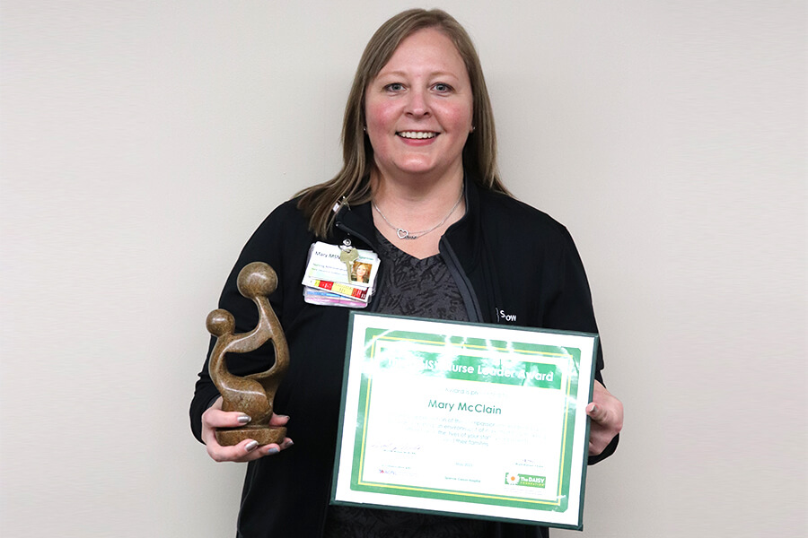 Sparrow Carson Mary McClain DAISY Leader Award - May 2023 Sparrow Carson Mary McClain DAISY Leader Award - May 2023
