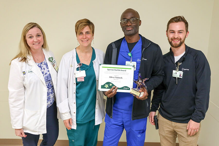 Group Clausyl "Oliver" Samuels Starfish Award - May 2023 Group Clausyl "Oliver" Samuels Starfish Award - May 2023