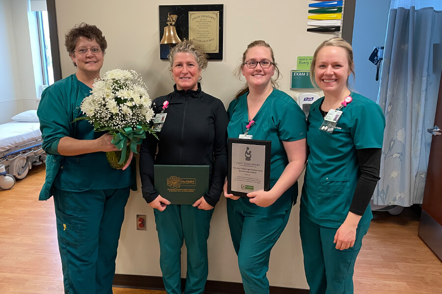 Ionia Infusion Team DAISY Award, February 2024 Ionia Infusion Team DAISY Award, February 2024