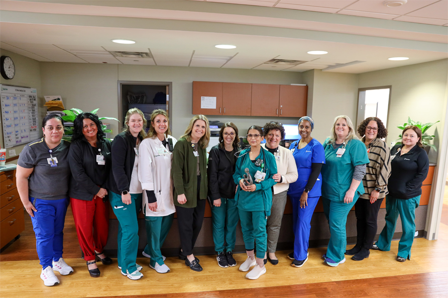 Sparrow nurse, Kishwar (Soni) Alam, and Team with DAISY Award - March 2024 Sparrow nurse, Kishwar (Soni) Alam, and Team with DAISY Award - March 2024