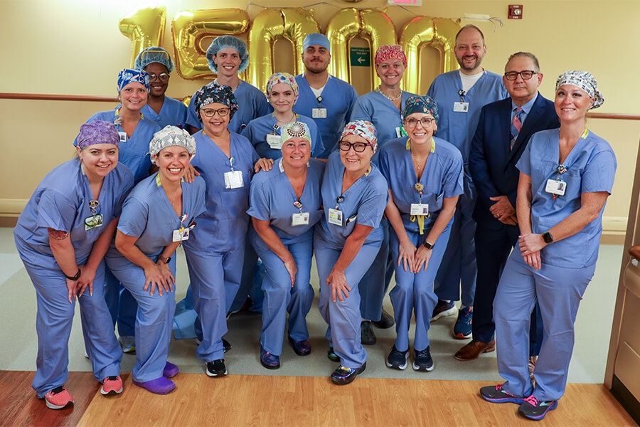 UM Health-Sparrow Lansing 15,000 Robotic Assisted Procedure Celebration UM Health-Sparrow Lansing 15,000 Robotic Assisted Procedure Celebration