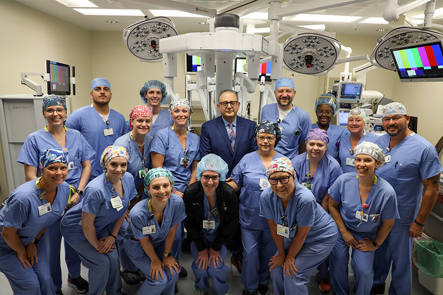 UM Health-Sparrow Lansing 15,000 Robotic Assisted Procedure Celebration in Surgery UM Health-Sparrow Lansing 15,000 Robotic Assisted Procedure Celebration in Surgery