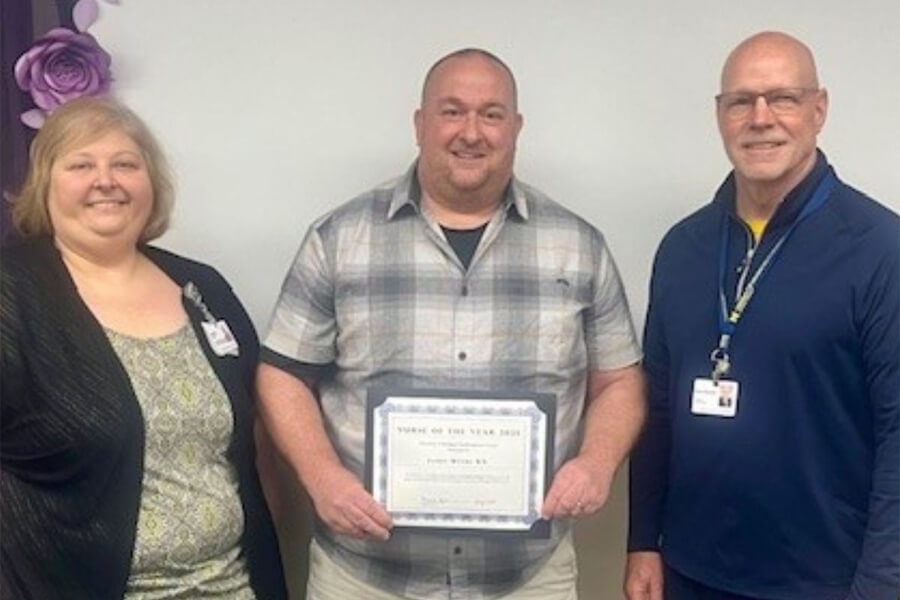 James Myers, R.N. - UM Health-Sparrow Carson Nurse of the Year - May 2025 James Myers, R.N. - UM Health-Sparrow Carson Nurse of the Year - May 2025