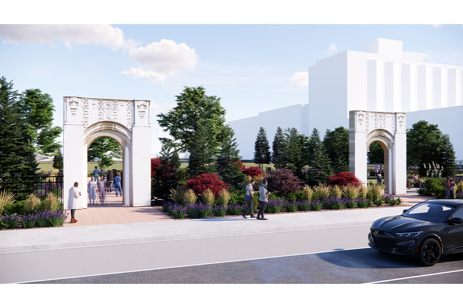 Sparrow Behavioral Health Hospital - Walking Path, Street View - Eastern Remembrance - February 2026