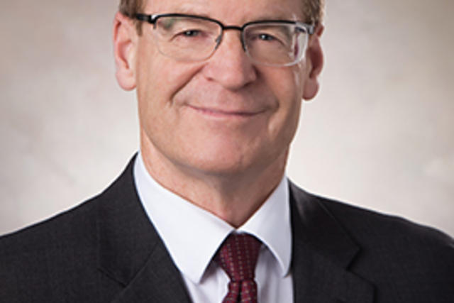 James F. Dover, FACHE, headshot for Board of Directors