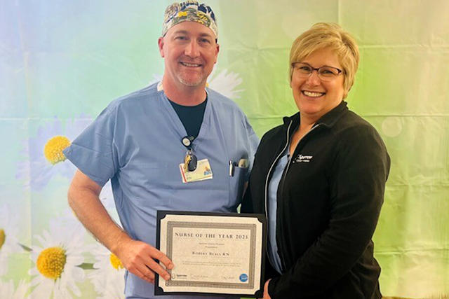 Robert Beals - Clinton Hospital 2023 Nurse of the Year