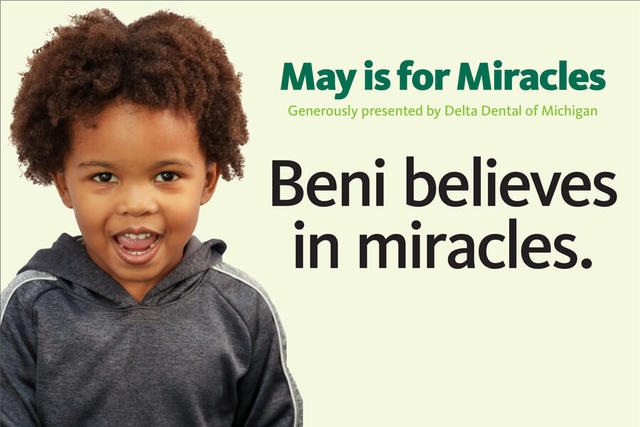 May is for Miracles 2024 - Beni believes in miracles