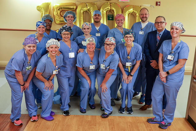 UM Health-Sparrow Lansing 15,000 Robotic Assisted Procedure Celebration