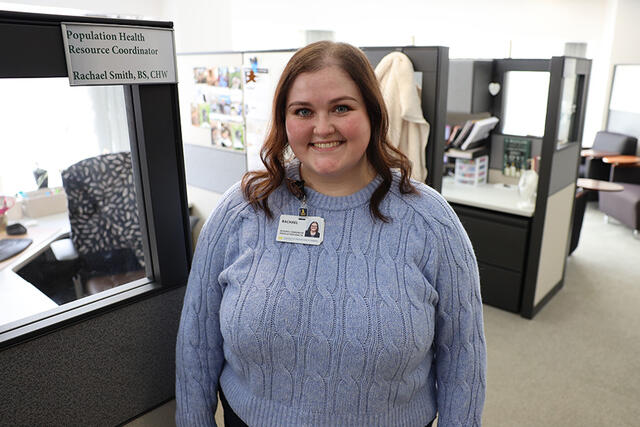Rachael Smith, community resource coordinator, march 2025 spotlight