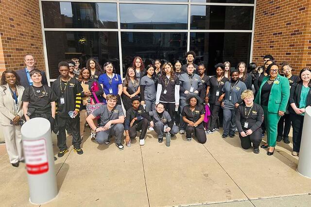 Lansing students explore job opportunities at Sparrow