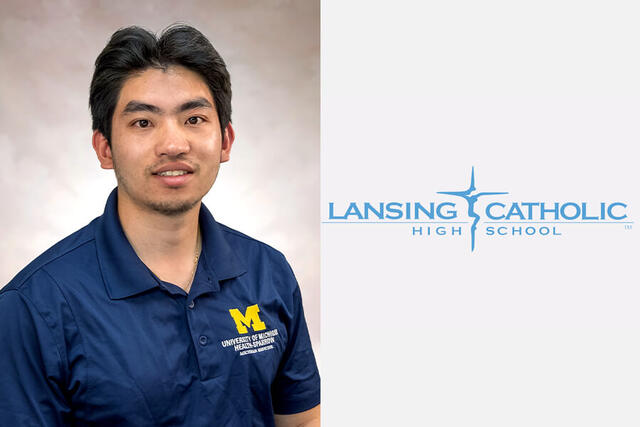 Athletic Trainer Dominique Tran - Lansing Catholic High School 